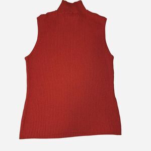 Joseph-a Women's 100% Silk Elegant Red Shell